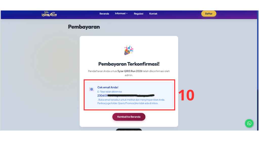 Ilustrasi Pembayaran Terkonfirmasi
